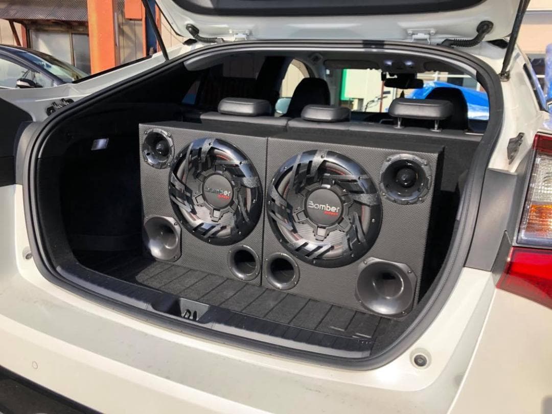 2個セット BOMBER 3WAY ボックス　12インチサブウーファー