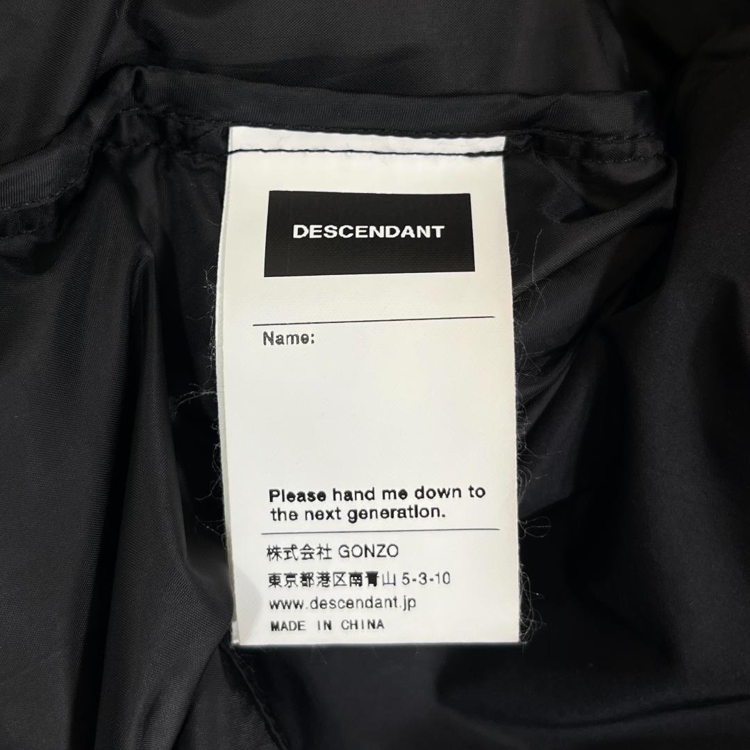 ジャケット・アウター 22AW DESCENDANT MUMMY PADDING JACKET
