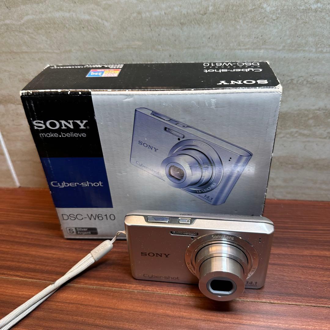 SONY Cyber−Shot DSC-W610 デジカメ 5571