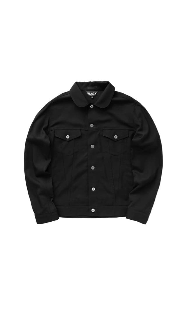 ギャルソンBLACK ボタンカラージャケット