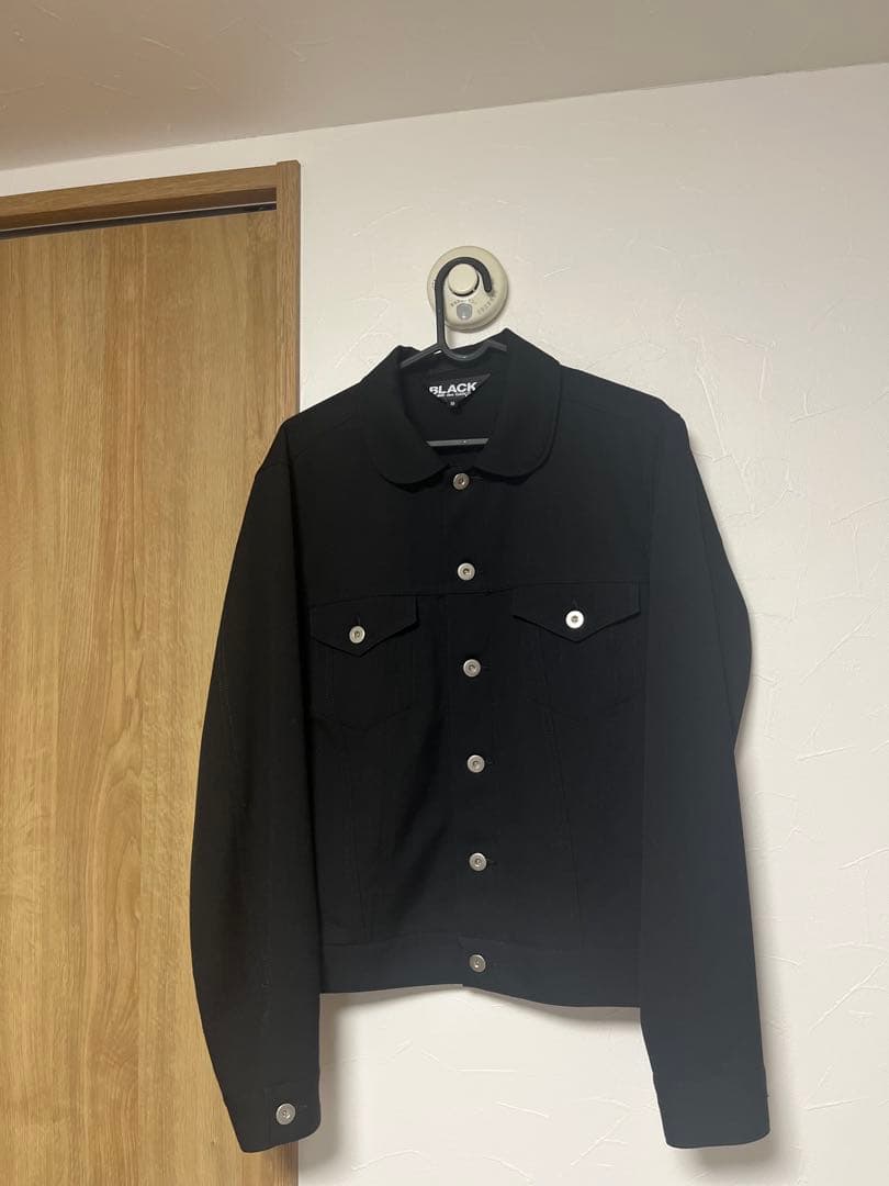 ギャルソンBLACK ボタンカラージャケット