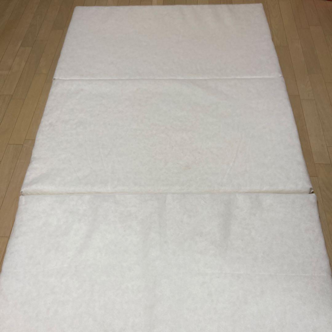 【値下げ】ブレスエアー敷布団（カバー付き）　セミダブル