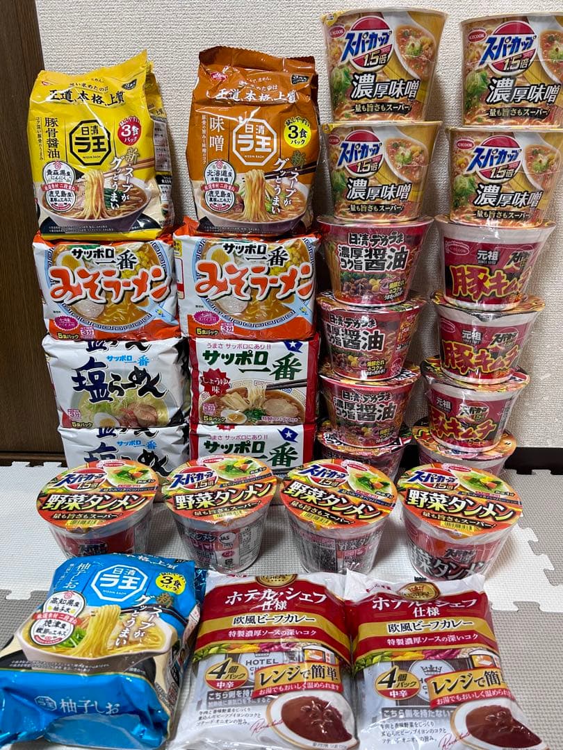 カップラーメン　カップ焼そば　まとめ売り