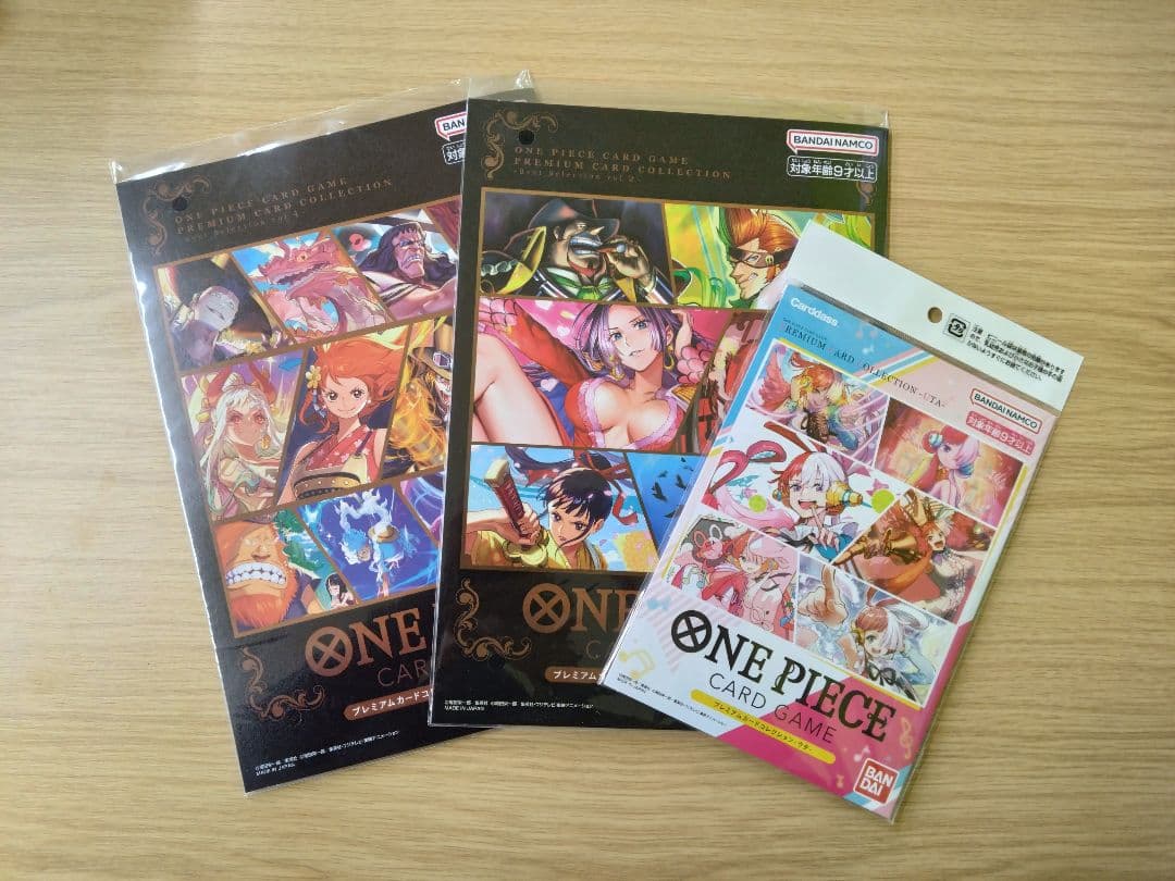 ワンピースプレミアムカードコレクション 　3種セット
