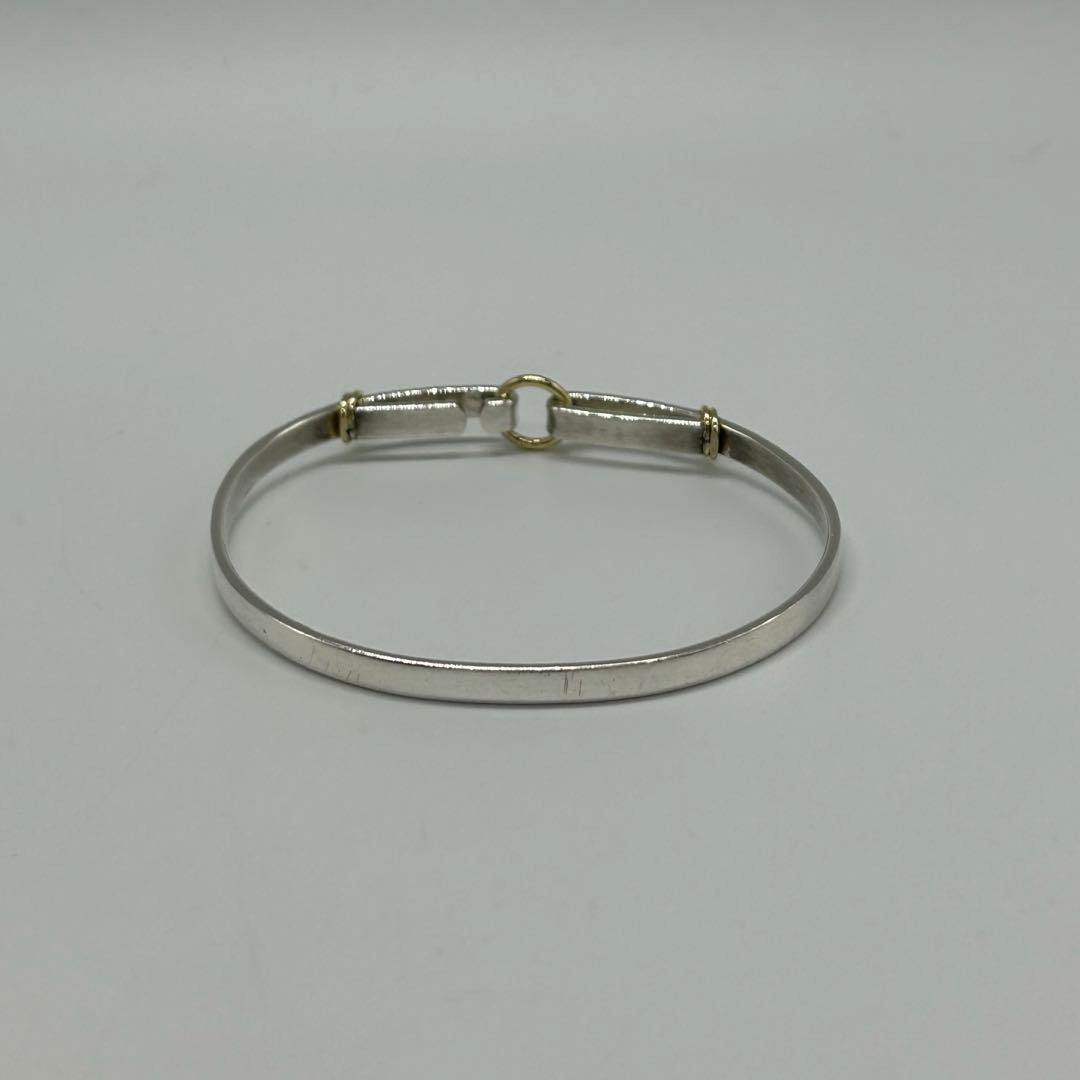 ティファニー TIFFANY サークルフック バングル ブレスレット コンビ