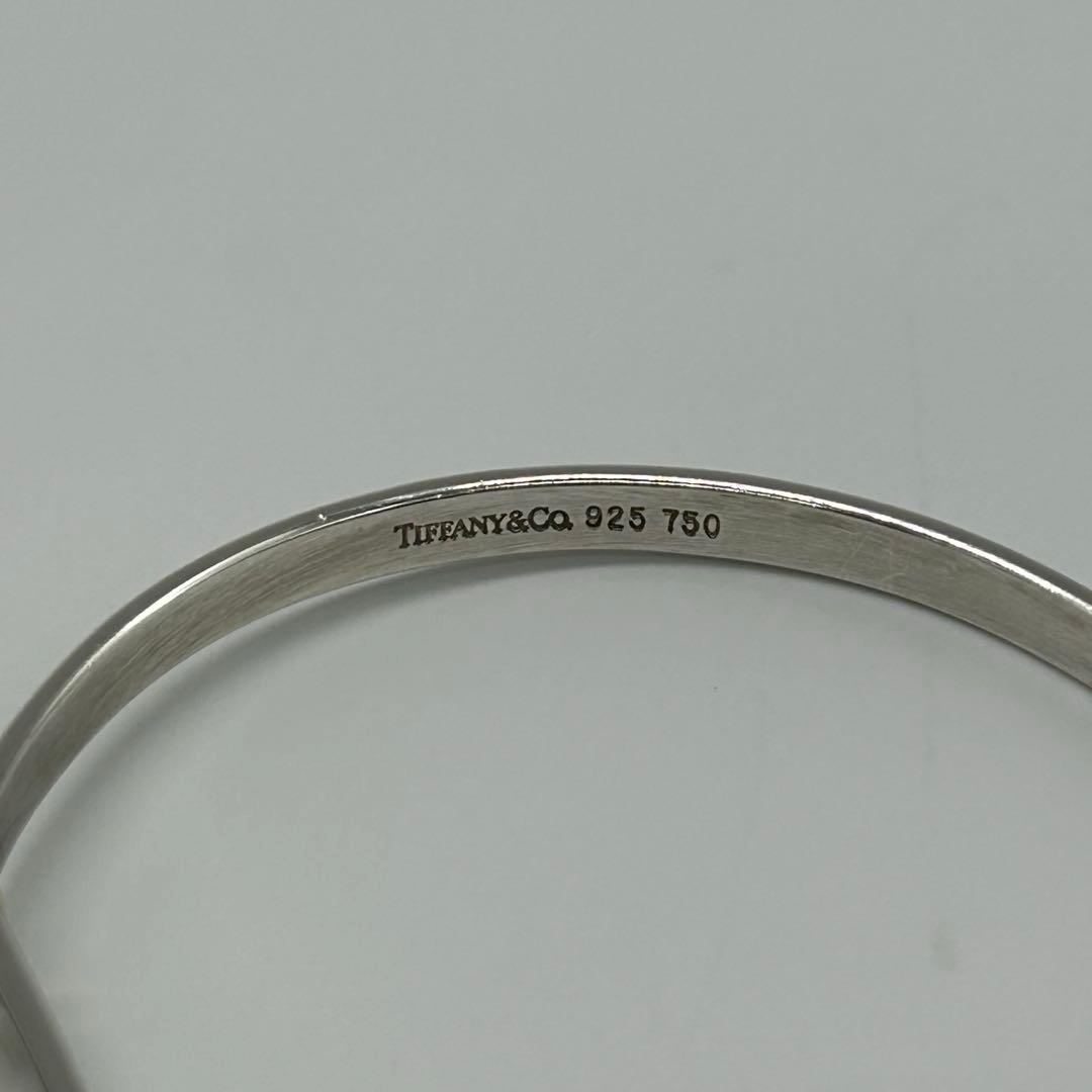 ティファニー TIFFANY サークルフック バングル ブレスレット コンビ