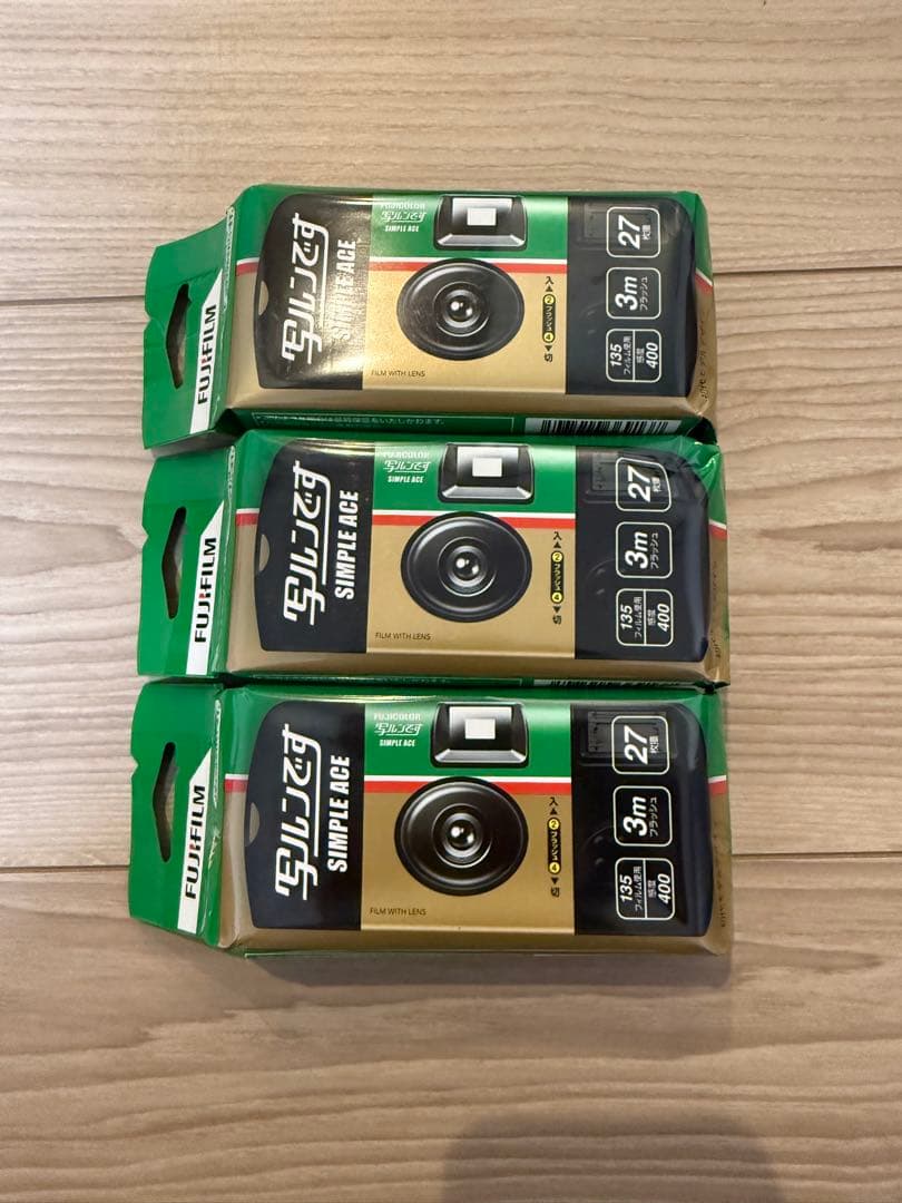 FUJIFILM 写ルンです SIMPLE ACE 27枚