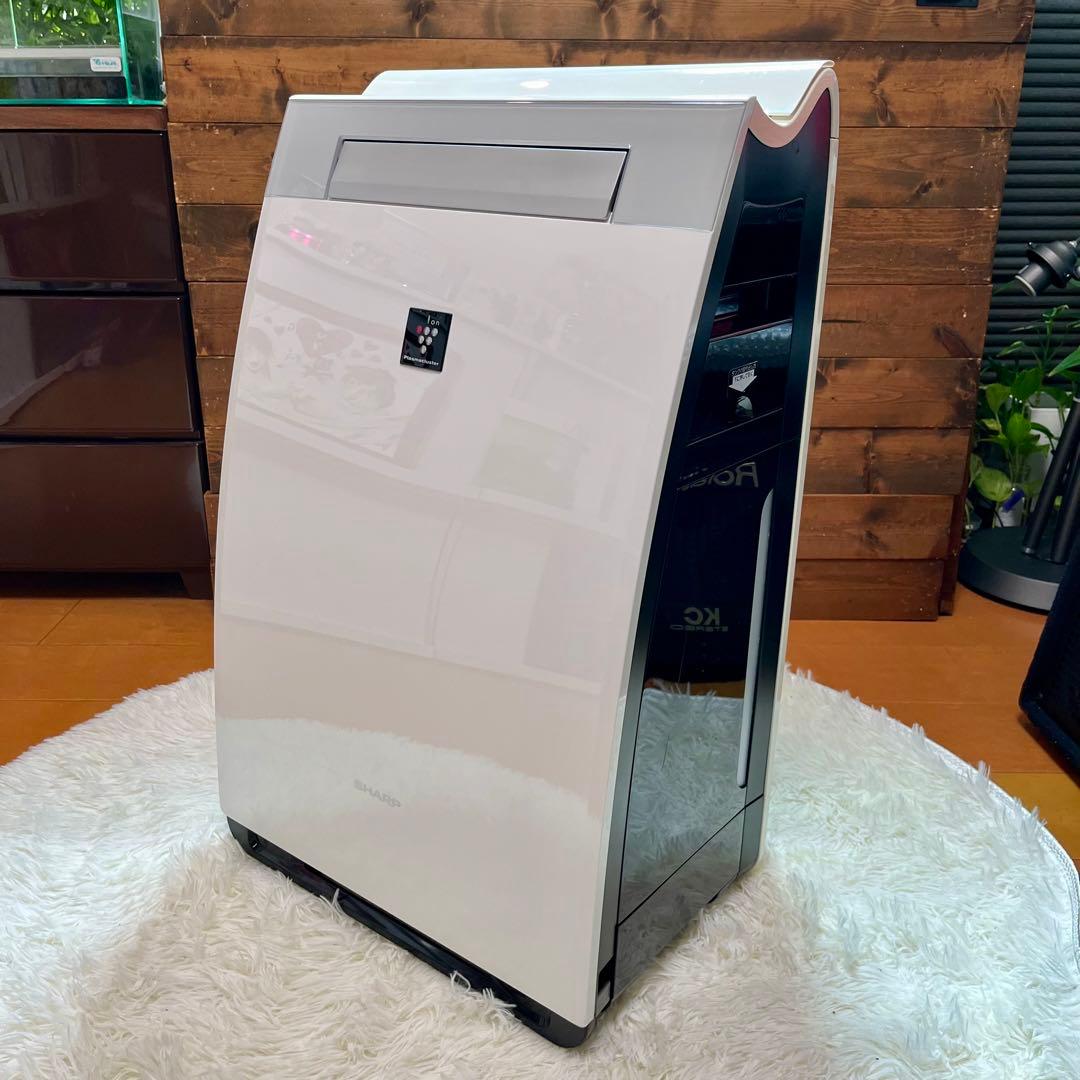 【美品/ハイグレード】シャープ 加湿空気清浄機 KI-JX75-W 2019年製