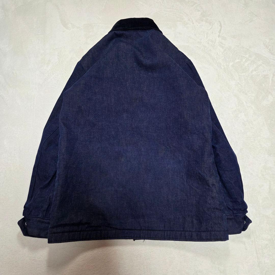 [美品]Wrangler デニムカバーオール 70s 金ボタン コーデュロイ