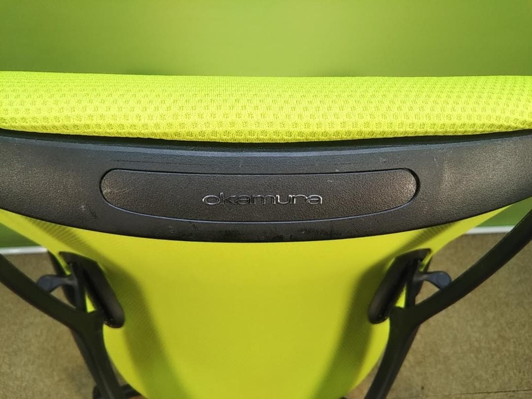 zp　オカムラ　シルフィーチェア　前傾機能　ハイバック　クッションタイプ 中古