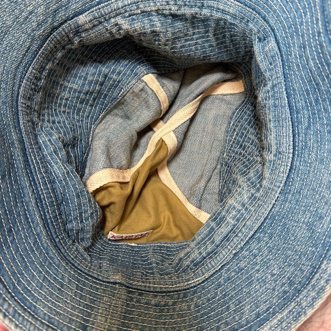 【美品】KAPITAL キャピタル 老人と海 ハット