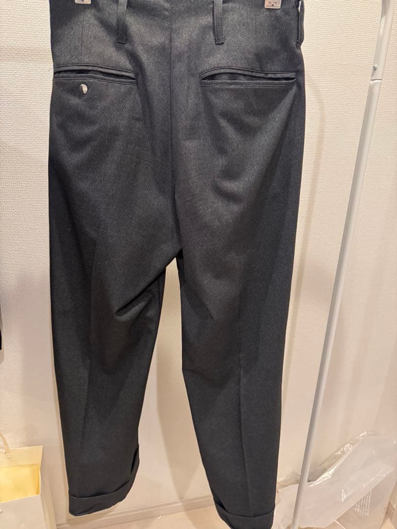 スーツ KAIKO Wide slacks \"GRAY\"