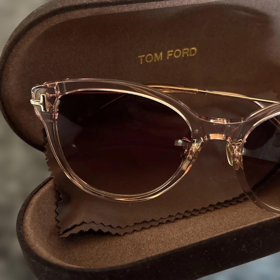 hidee　TOM FORD ブラウン サングラス