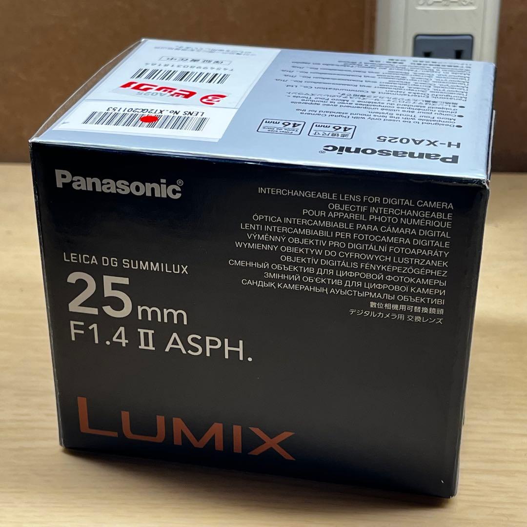 レンズ(単焦点) LEICA DG SUMMILUX 25mm F1.4 II ASPH.