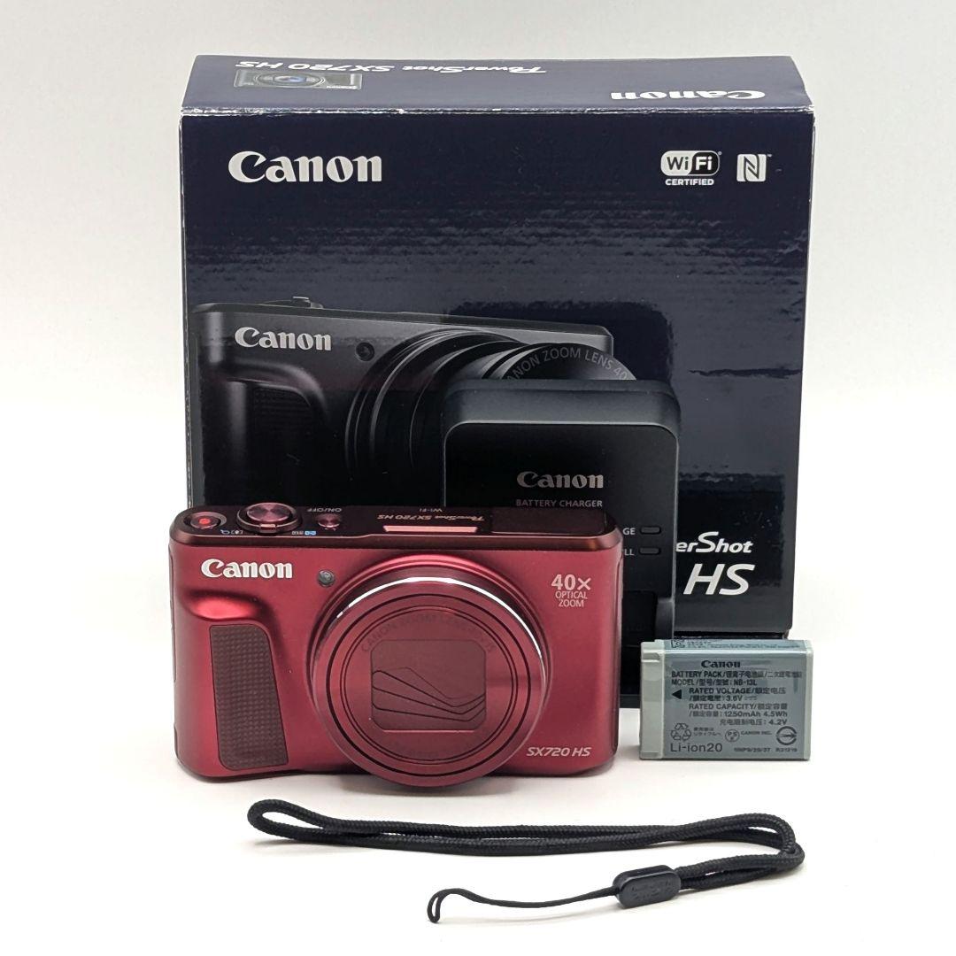 Canon PowerShot SX720 HS レッド 美品