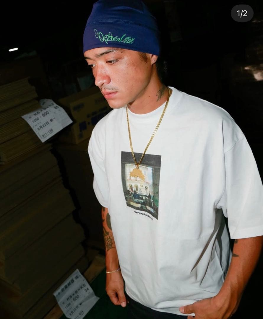 OPTICALSTAR スカルキャップ　opticalstar