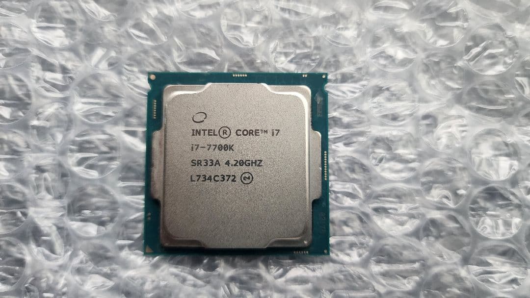 Intel Core i7-7700K 4.2GHz CPUのみ