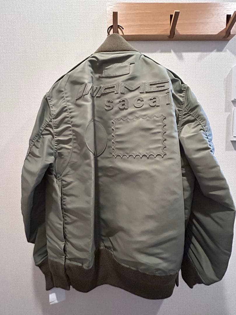 sacai メルセデス・ベンツ AMG コラボ　ボンバージャケット　MA-1