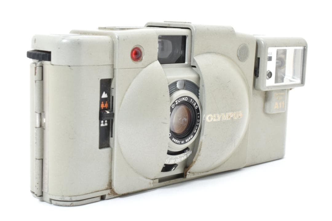 オリンパス OLYMPUS XA2 A11 ホワイト コンパクトフィルムカメラ