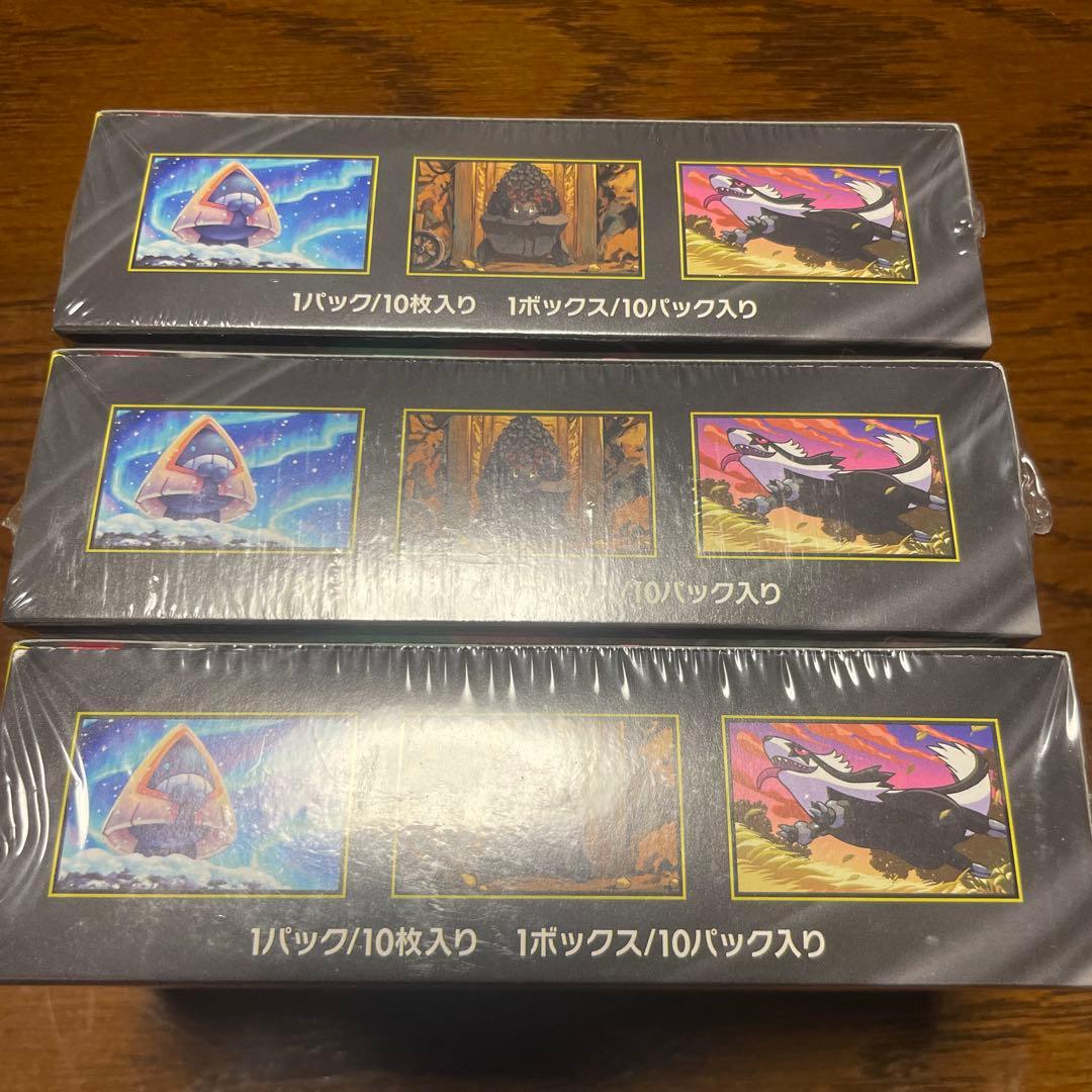 ポケモン シュリンク付き MEGAドリームex 3BOX