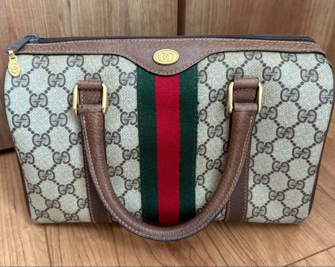 OLD GUCCI オールドグッチ ミニボストンバッグ