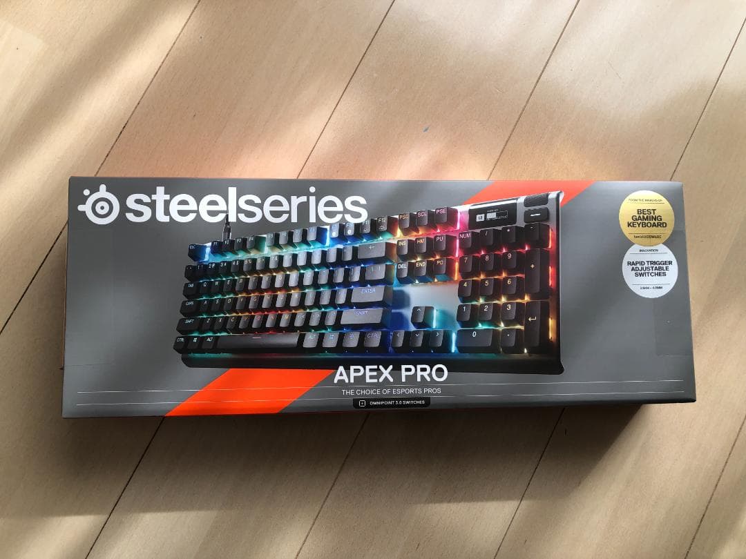 【新品未開封】steelseries Apex Pro Gen 3