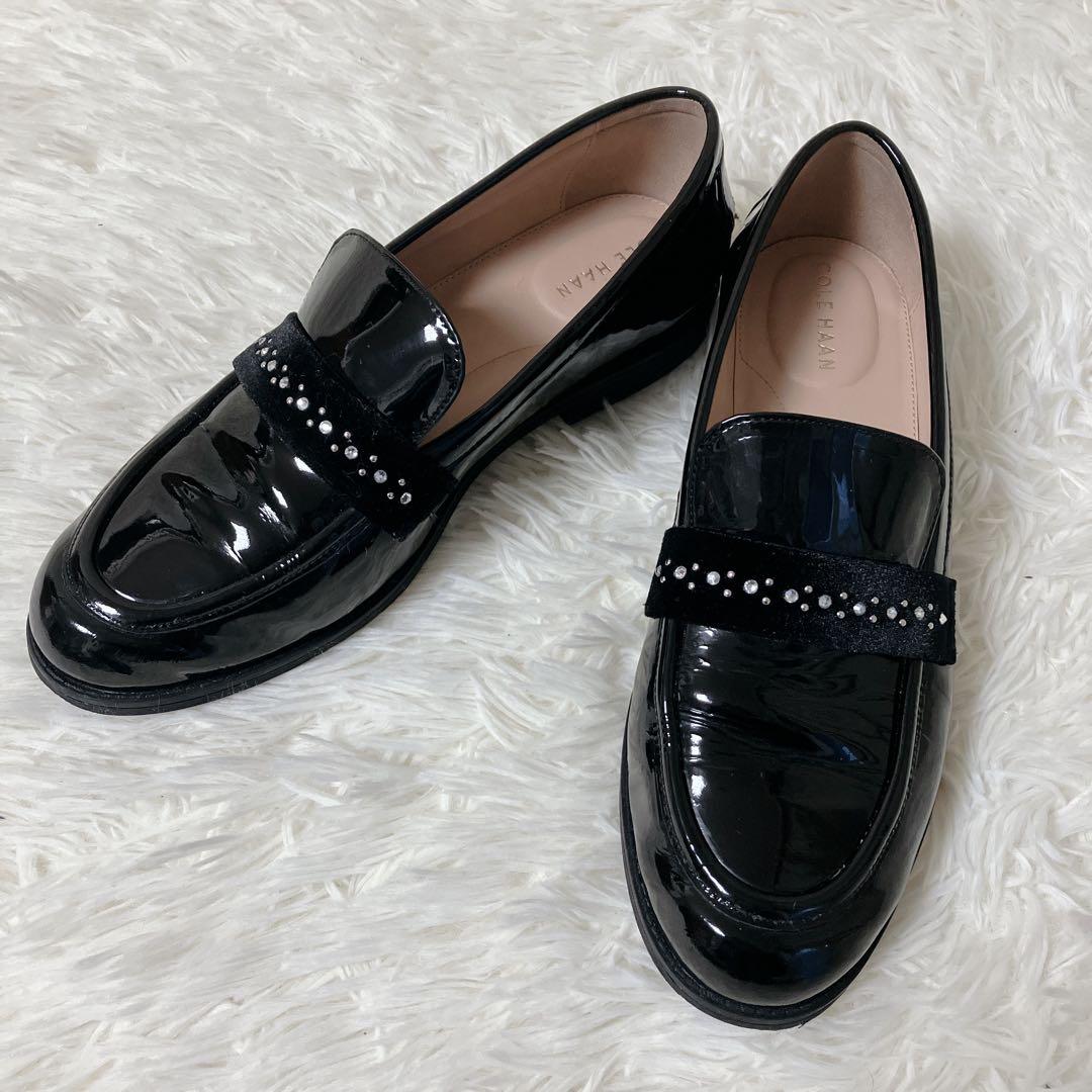 コールハーン スタッシ エンブリッシュド ローファー 26cm 大きいサイズ