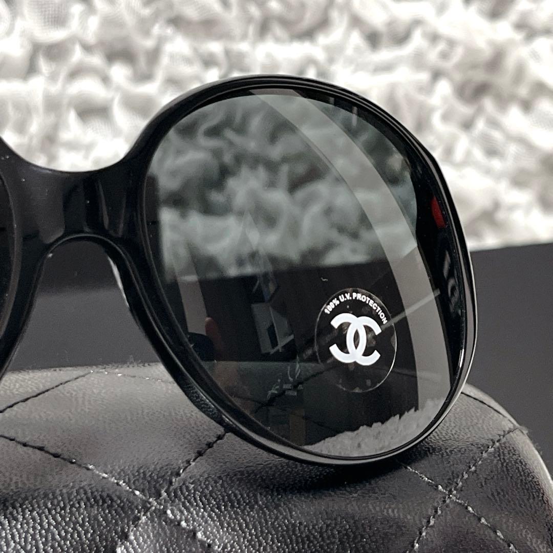 未使用品✨CHANEL ブラック サングラス ケース付き
