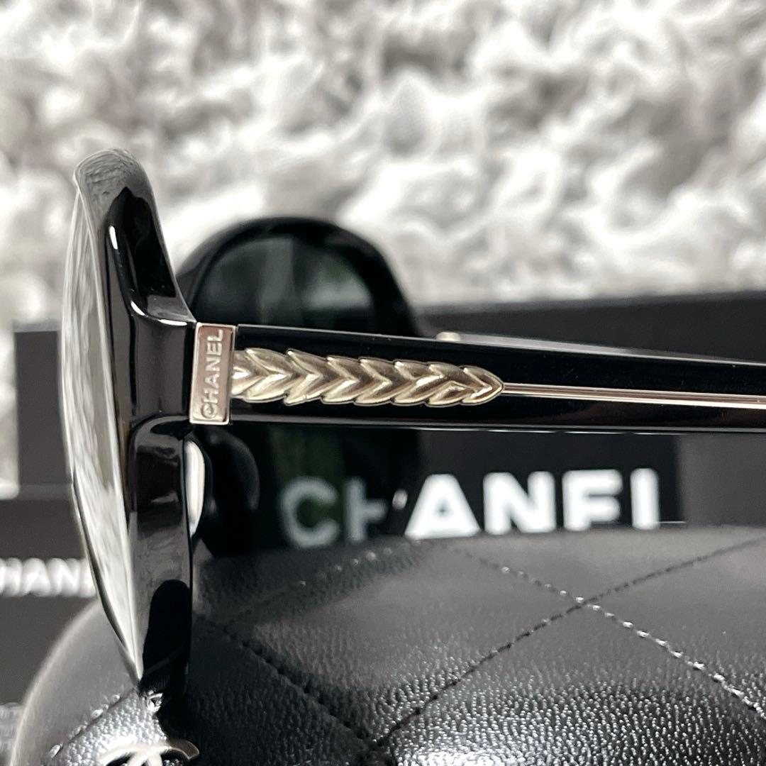 未使用品✨CHANEL ブラック サングラス ケース付き