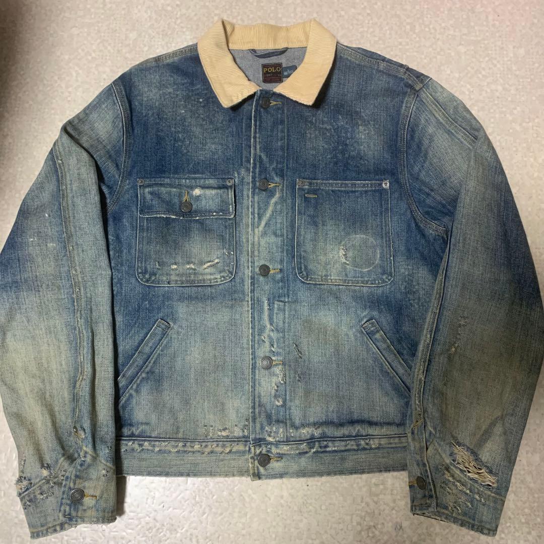 正規品レア POLO Ralph Lauren ラルフローレン デニムジャケット