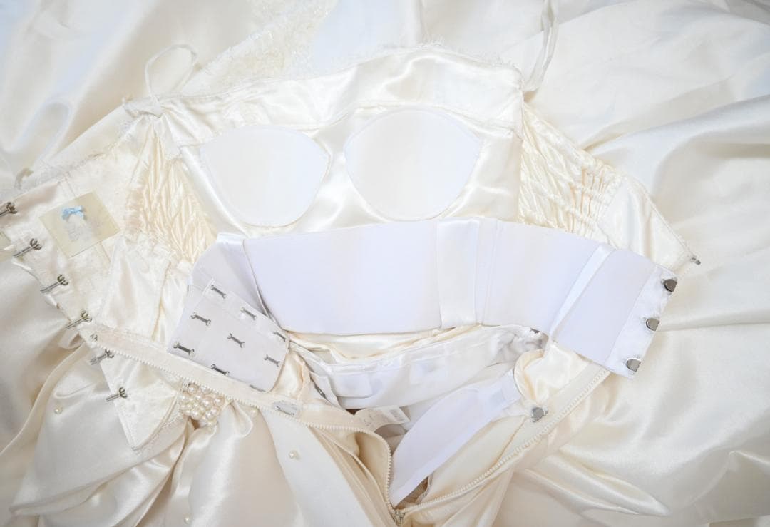 Barbie バービーブライダル ウェディングドレス サテンドレス