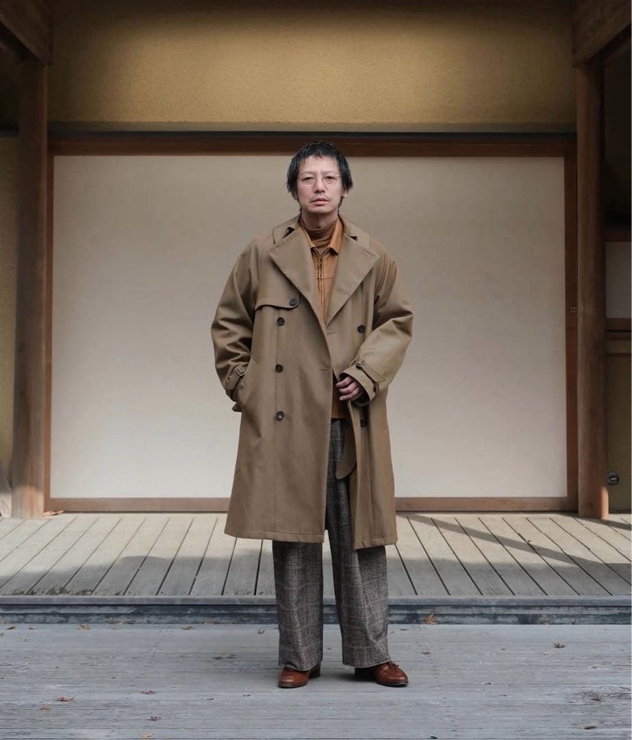 m’s braque TUCKED WIDE PANTS 34