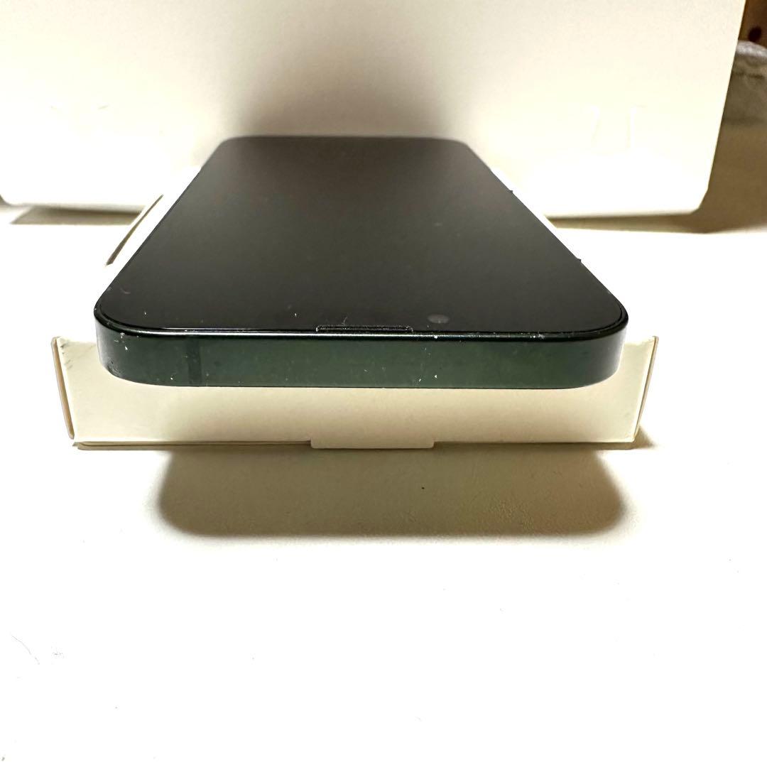 iPhone 13 128GB グリーン バッテリー残量100%