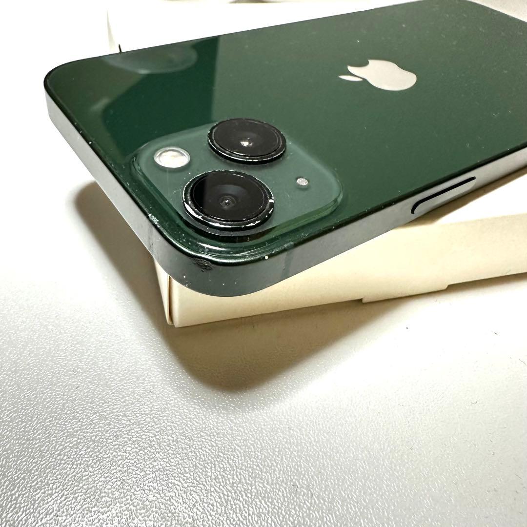 iPhone 13 128GB グリーン バッテリー残量100%