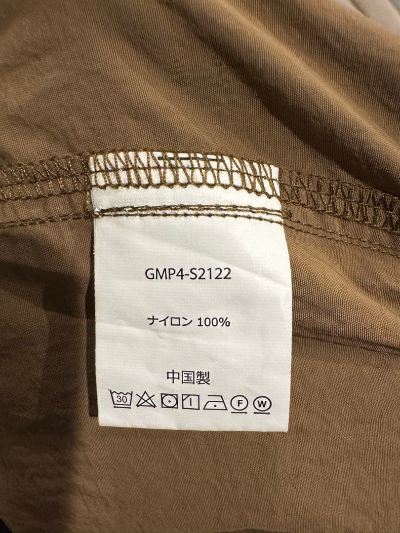 Gramicci ベージュ カーゴパンツ ウエストゴム