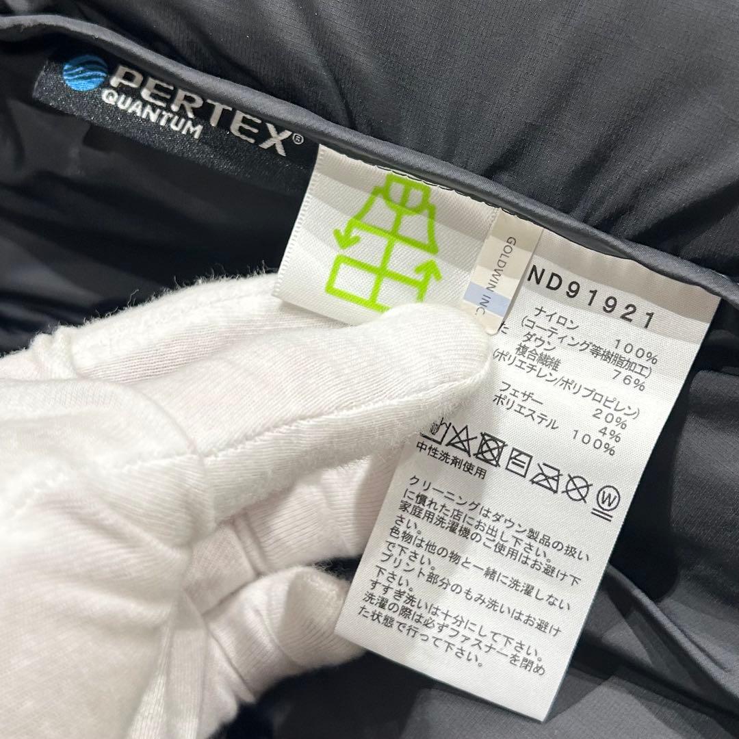 【ほぼ新品】付属品付き ノースフェイス ヒマラヤンパーカ ダウン ジャケット 黒