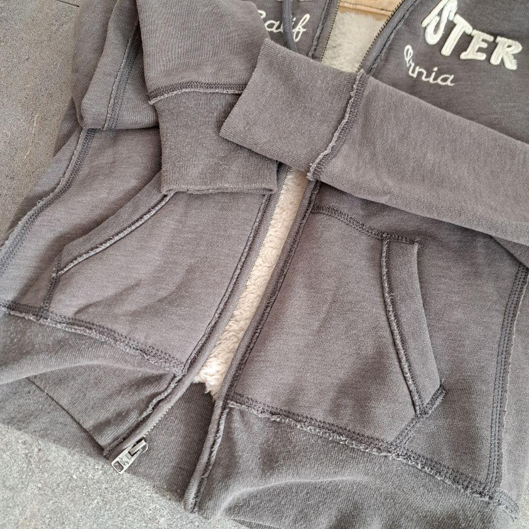 ナ*ベ様 Hollister ファージップパーカー 平成ギャル Y2K グランジ