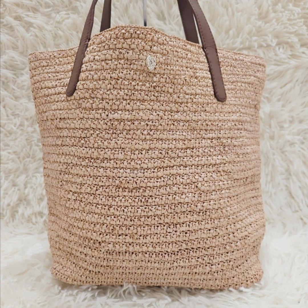 美品 ヘレンカミンスキー DAVOLIA S トートバッグ ラフィア インナー