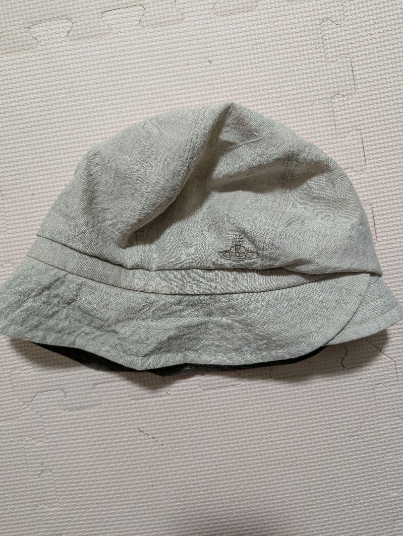 【美品】Vivienne Westwood グレーベージュキャスケット