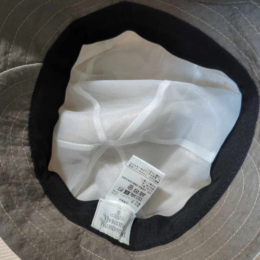 【美品】Vivienne Westwood グレーベージュキャスケット