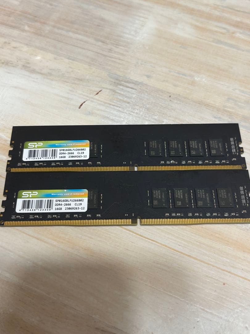 SP DDR3 16GB メモリ 1600MHz 2枚セット