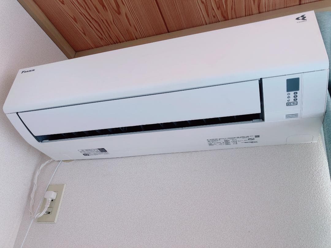 ダイキン【F224ATES-W】2024年製 6畳 エアコン　2024/09購入