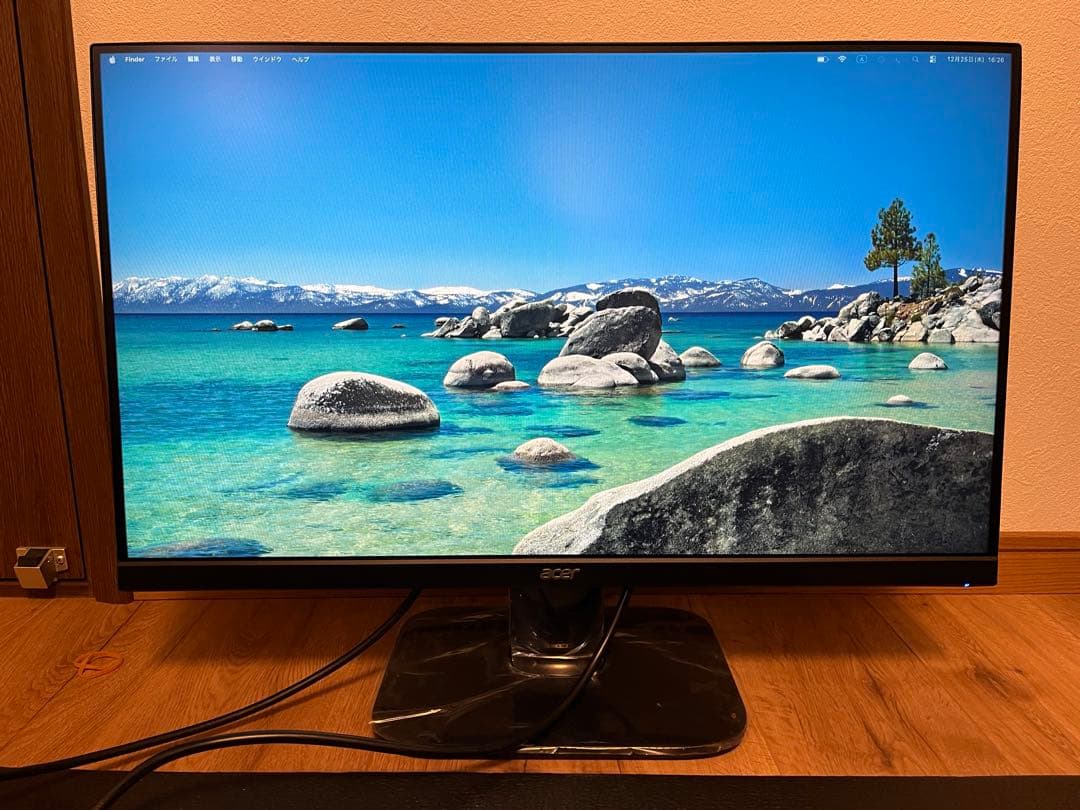 Acer 27インチ　大画面薄型ディスプレイ 本体　非光沢
