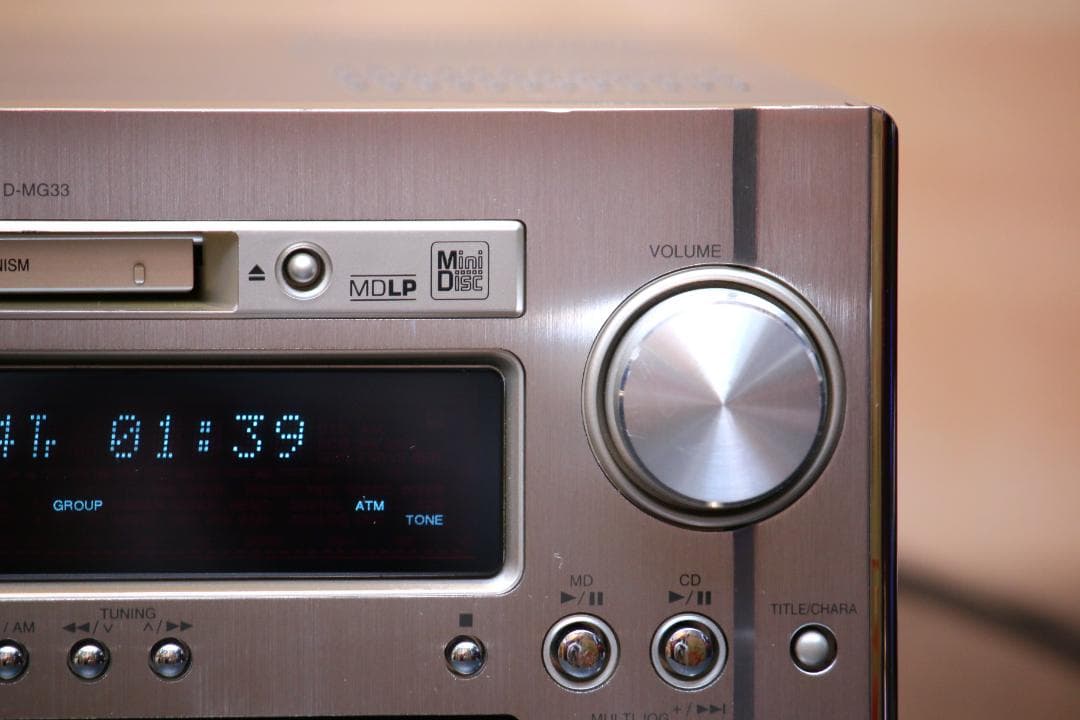 DENON D-MG33 CD/MD/TUNER/AMP　ミニコンポ 　美品