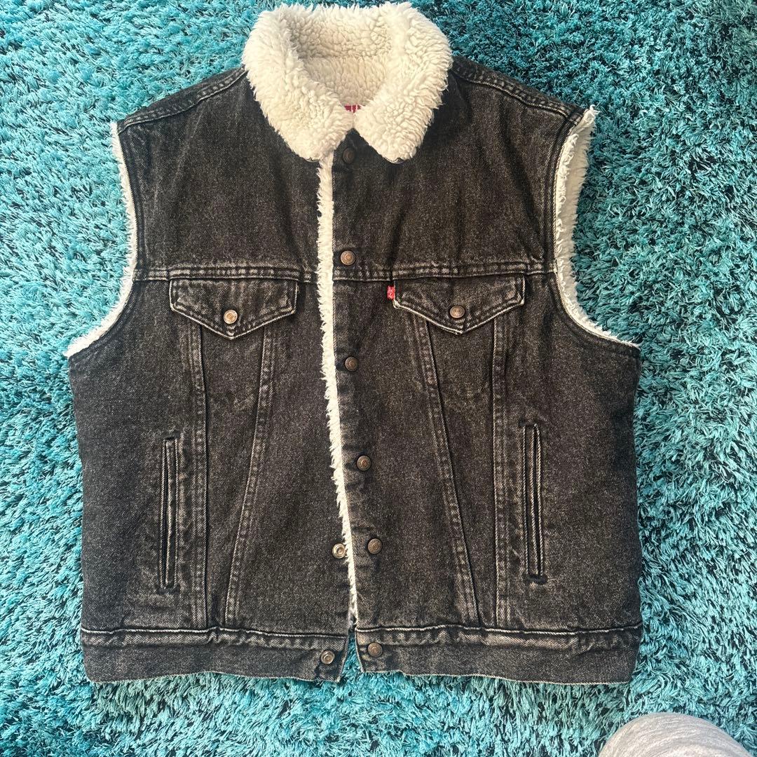 Levi's ブラック ボア　vintage　60511 XL USA製