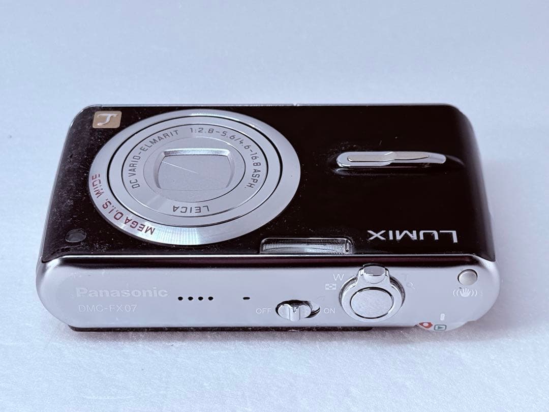 LUMIX DMC-FX07 ブラック 動作確認済 平成レトロ コンデジ