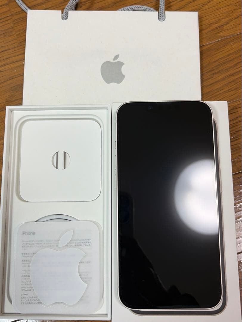 【美品】Apple iPhone 14スターライト 本体 128G