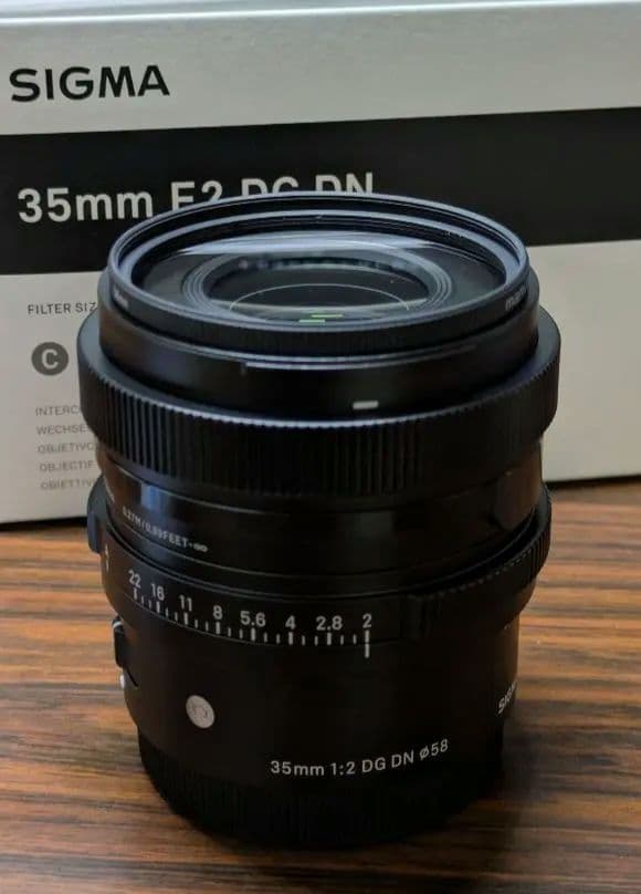 SIGMA【新同品】35mm F2 DG DN ソニー α Eマウント Sony