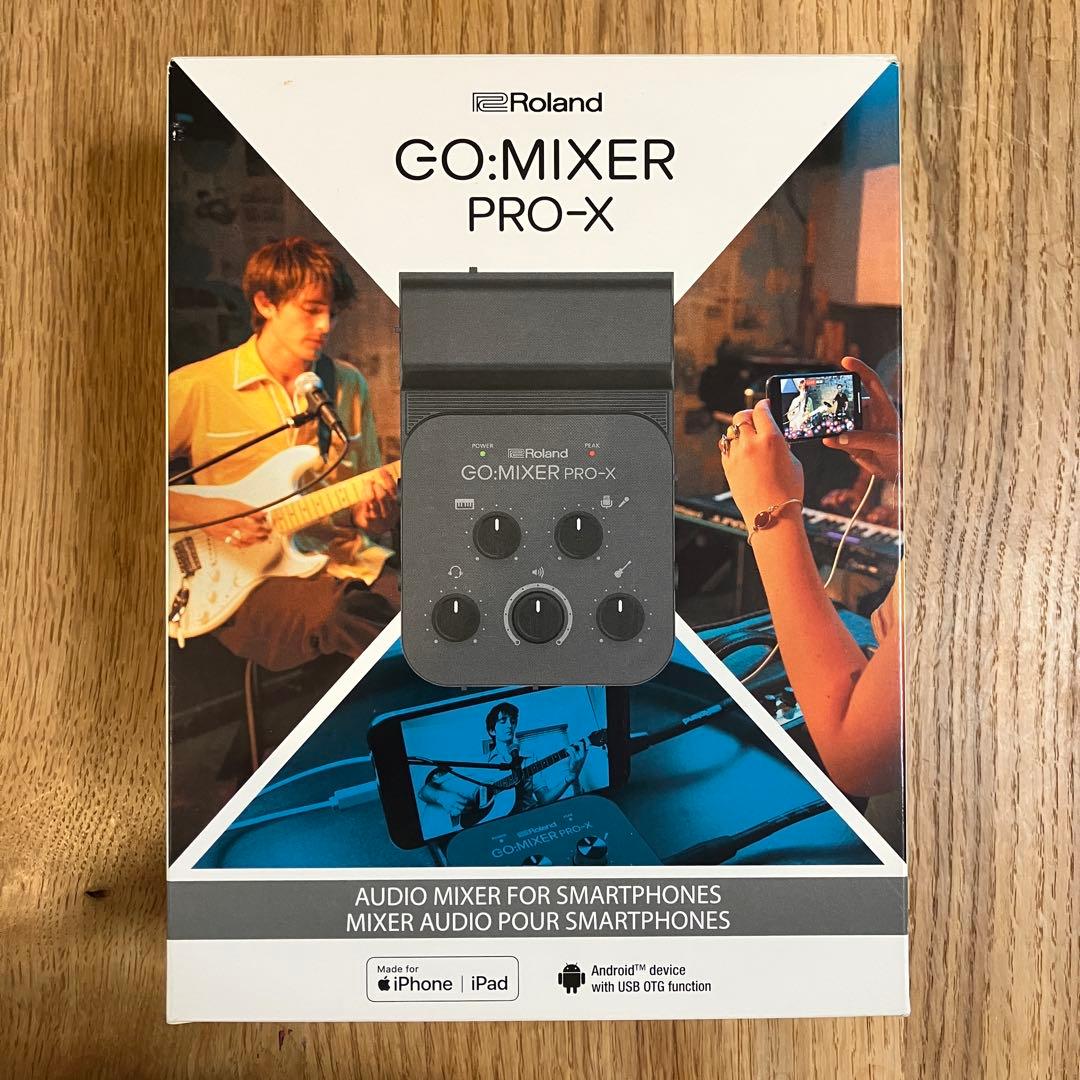 配信機器・PA機器・レコーディング機器 GO:MIXER PRO-X Roland