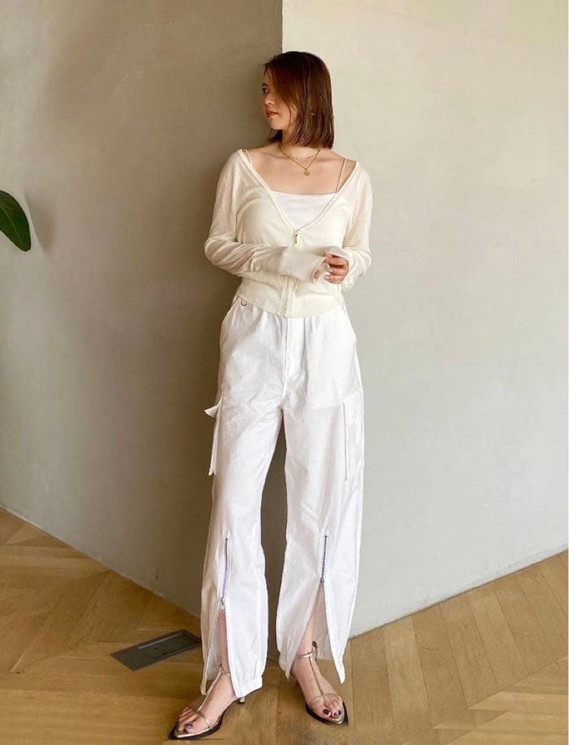 searoomlynn ☆ ヘムZipルーズカーゴパンツ